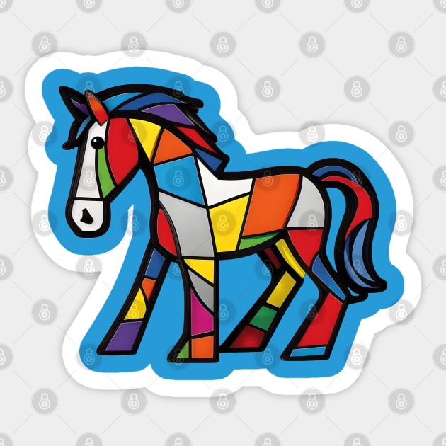 Horse Lover Sticker by Xtian Dela ✅